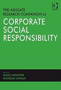 Produktbild: Capaldi, N: Ashgate Research Companion to Corporate Social R