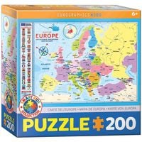 Bild vom Artikel Eurographics 6200-5374 - Europakarte , Puzzle, 200 Teile vom Autor 