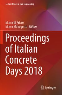 Produktbild: Proceedings of Italian Concrete Days 2018