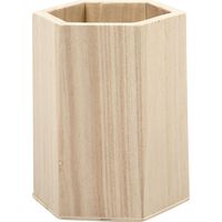 Produktbild: Creativ Company Stifthalter aus Holz 10,5 x 8 cm