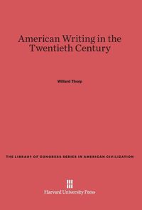 Produktbild: American Writing in the Twentieth Century
