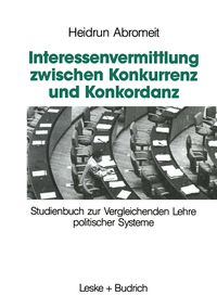 Produktbild: Interessenvermittlung zwischen Konkurrenz und Konkordanz