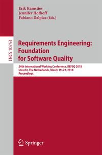 Produktbild: Requirements Engineering: Foundation for Software Quality