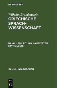Produktbild: Einleitung, Lautsystem, Etymologie