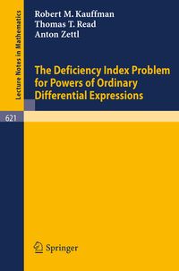 Produktbild: The Deficiency Index Problem for Powers of Ordinary Differential Expressions
