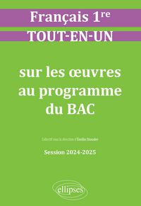 Produktbild: Fran&ccedil;ais. Premi&egrave;re. Tout-en-un sur les oeuvres au programme du bac