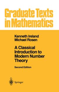 Produktbild: A Classical Introduction to Modern Number Theory