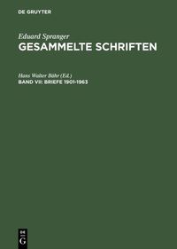 Produktbild: Briefe 1901&ndash;1963