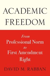 Produktbild: Rabban, D: Academic Freedom