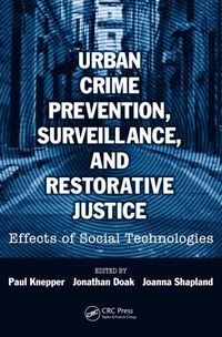 Produktbild: Urban Crime Prevention, Surveillance, and Restorative Justic
