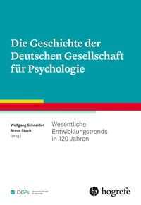 Produktbild: Die Geschichte der Deutschen Gesellschaft f&uuml;r Psychologie