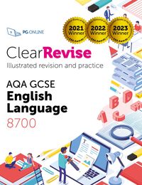 Produktbild: ClearRevise AQA GCSE English Language 8700