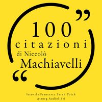 Produktbild: 100 citazioni di Nicolas Machiavelli