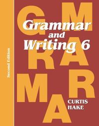 Produktbild: Grammar & Writing Student Textbook Grade 6 2nd Edition 2014