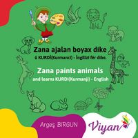 Produktbild: Zana paints animals and learns KURDI(Kurmanji) - English