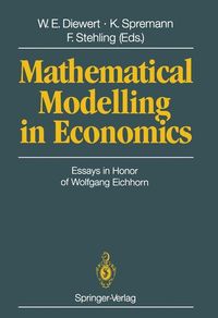 Produktbild: Mathematical Modelling in Economics