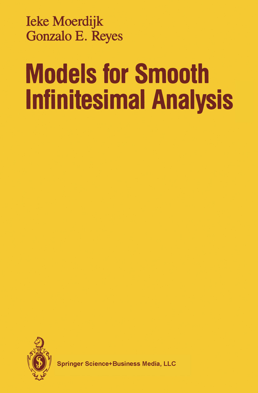 Produktbild: Models for Smooth Infinitesimal Analysis