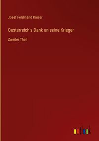 Produktbild: Oesterreich's Dank an seine Krieger