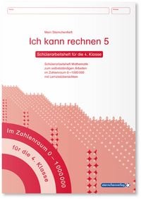 Produktbild: Ich kann rechnen 5 - Sch&uuml;lerarbeitsheft f&uuml;r die 4. Klasse