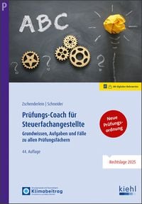 Produktbild: Pr&uuml;fungs-Coach f&uuml;r Steuerfachangestellte