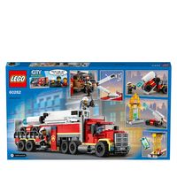LEGO City 60282 Mobile Feuerwehreinsatzzentrale mit Feuerwehrauto ab 6 Jahre