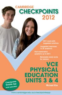 Produktbild: Cambridge Checkpoints VCE Physical Education Units 3 and 4 2