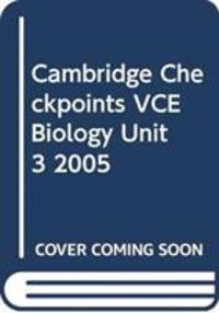 Produktbild: Cambridge Checkpoints Vce Biology Unit 3 2005