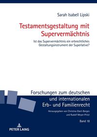 Produktbild: Testamentsgestaltung mit Superverm&auml;chtnis