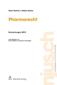 Produktbild: Pharmarecht Entwicklungen 2012