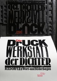Produktbild: Die Druckwerkstatt der Dichter