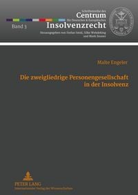 Produktbild: Die zweigliedrige Personengesellschaft in der Insolvenz