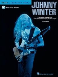 Produktbild: Johnny Winter - Guitar Signature Licks Book/Online Audio