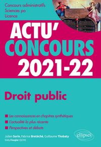 Produktbild: Droit public 2021-2022 - Cours et QCM