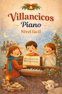 Produktbild: Partituras de Villancicos para Piano F&aacute;cil