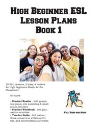 Produktbild: High Beginner ESL Lesson Plans Book 1