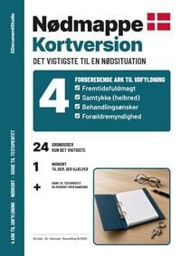 Produktbild: N&oslash;dmappe: kortversion