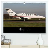 Produktbild: Bizjets (High Quality Premium Wall Calendar 2026 DIN A2 landscape),CALVENDO 12 Month Wall Calendar