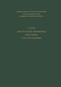 Produktbild: Analytische Geometrie der Ebene und des Raumes