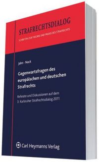 Produktbild: Gegenwartsfragen des europ&auml;ischen und deutschen Strafrechts