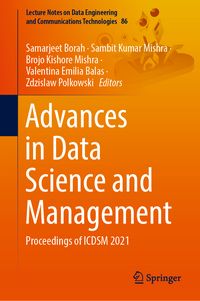 Produktbild: Advances in Data Science and Management