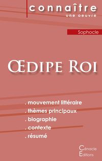 Produktbild: Fiche de lecture &iquest;dipe Roi de Sophocle (Analyse litt&eacute;raire de r&eacute;f&eacute;rence et r&eacute;sum&eacute; complet)