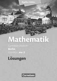 Produktbild: Mathematik Grundkurs ma-3 - Qualifikationsphase - L&ouml;sungen zum Sch&uuml;lerbuch