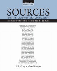 Produktbild: Sources for the History of Western Civilization, Volume I