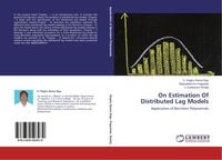 Produktbild: On Estimation Of Distributed Lag Models