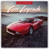 Produktbild: Car Legends &ndash; Legend&auml;re Autos 2027 &ndash; 16-Monatskalender