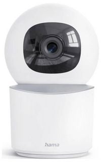 Produktbild: Hama Smarte &Uuml;berwachungskamera, WLAN, innen, Aufzeichnung, schwenkbar, Full-HD 00176652 Kabellos IP &Uuml;berwachungskamera
