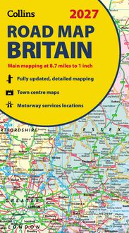 Produktbild: Collins Road Map of Britain 2027 (Folded Map)