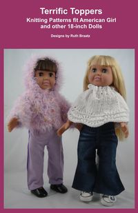 Produktbild: Terrific Toppers, Knitting Patterns fit American Girl and other 18-Inch Dolls