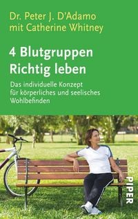 Produktbild: D'Adamo, P: 4 Blutgruppen/leben