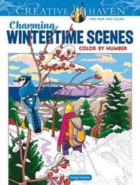 Produktbild: Creative Haven Charming Wintertime Scenes Color by Number
